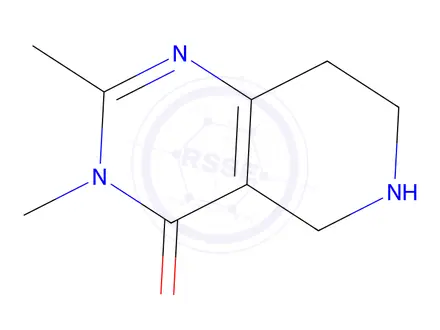 Chemical structure of 2,3-Dimethyl-5,6,7,8-tetrahydropyrido[4,3-d]pyrimidin-4(3H)-one