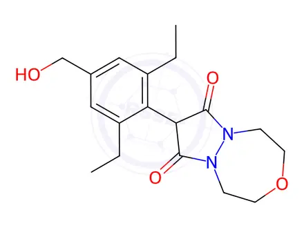 Chemical structure of Pinoxaden Metabolite SYN505164