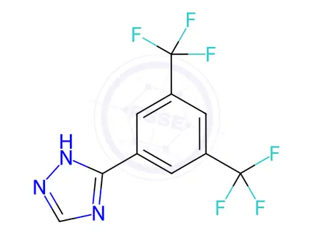 Chemical structure of Selinexor Impurity 4