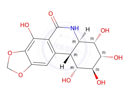 Chemical structure of Pancratistatin