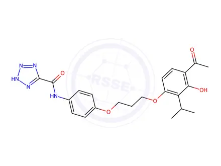 Chemical structure of RS-Z412LPV