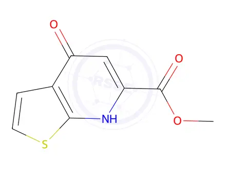 Chemical structure of Methyl 4-hydroxythieno[2,3-b]pyridine-6-carboxylate