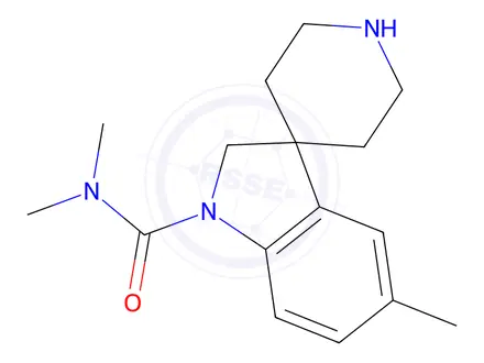 Chemical structure of N,N,5-Trimethylspiro[indoline-3,4'-piperidine]-1-carboxamide