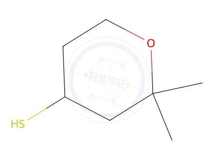 Chemical structure of 2,2-Dimethyloxane-4-thiol