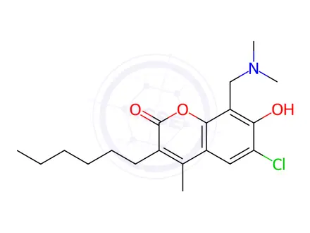 Chemical structure of Cloricromene Impurity 144