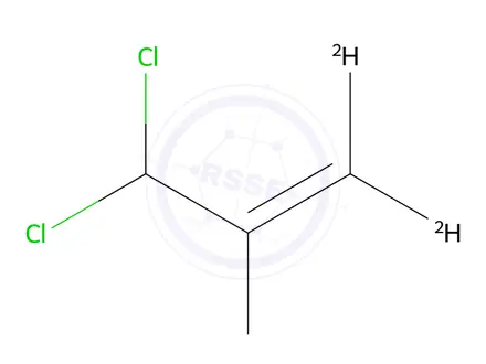 Chemical structure of 3,3-dichloroprop-1-ene-1,1,2-d3