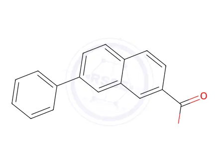 Chemical structure of 7-Phenylnaphthalene-2-carboxylic acid