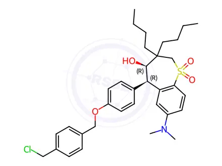 Chemical structure of Maralixibat Impurity 14