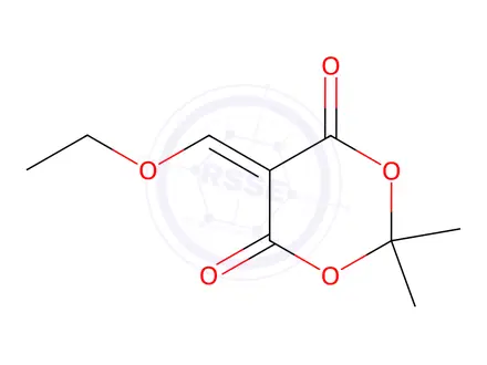 Chemical structure of 5-(Ethoxymethylene)-2,2-dimethyl-1,3-dioxane-4,6-dione