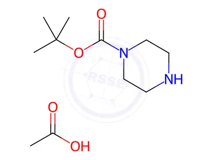 Chemical structure of Olaparib Impurity 25 Acetate