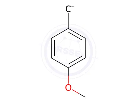 Chemical structure of 4-Methoxybenzylmagnesium Chloride