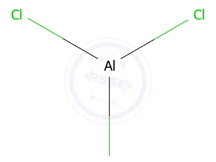 Chemical structure of Aluminum Chloride Solution