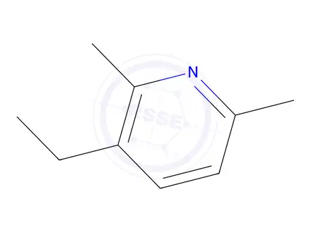 Chemical structure of 2,6-Dimethyl-3-ethylpyridine