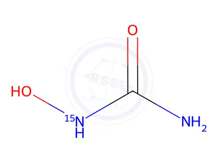 Chemical structure of Hydroxy Urea-15N