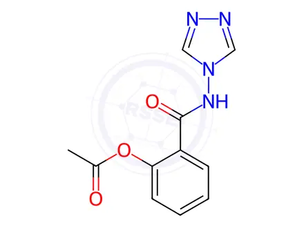 Chemical structure of Benzamide, 2-(acetyloxy)-N-4H-1,2,4-triazol-4-yl-(9CI)