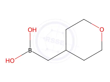 Chemical structure of (4-Tetrahydropyranyl)methylboronic Acid