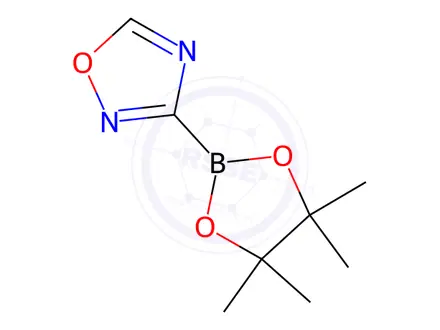 Chemical structure of 1,2,4-Oxadiazole, 3-(4,4,5,5-tetramethyl-1,3,2-dioxaborolan-2-yl)-