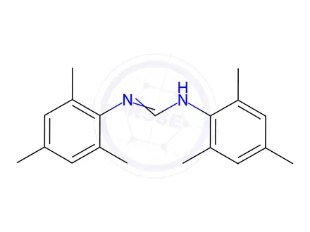 Chemical structure of N,N'-Dimesitylformimidamide