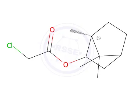 Chemical structure of Endo-(1s)-1,7,7-Trimethylbicyclo[2.2.1]hept-2-yl chloroacetate