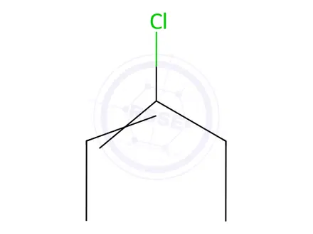 Chemical structure of 3-Chloro-2-pentene