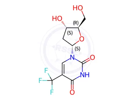 Chemical structure of Trifluridine Impurity 71