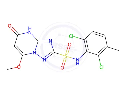 Chemical structure of METOSULAM-5-HYDROXY