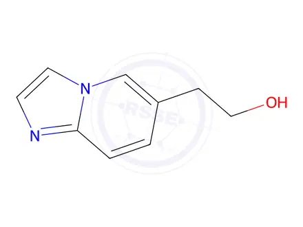 Chemical structure of 2-(Imidazo[1,2-a]pyridin-6-yl)ethan-1-ol