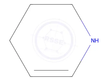 Chemical structure of Pyridine, 1,2,3,4-tetrahydro-