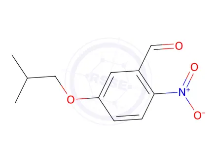 Chemical structure of 5-Isobutoxy-2-nitrobenzaldehyde