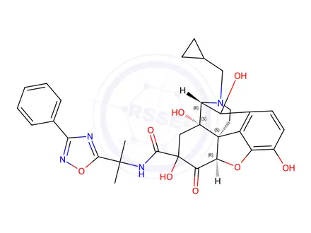 Chemical structure of Naldemedine Impurity 2