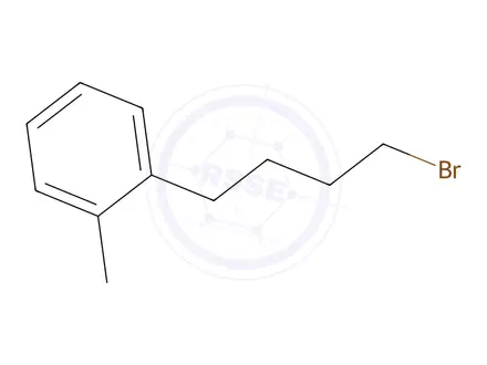 Chemical structure of 1-(4-Bromobutyl)-2-methylbenzene