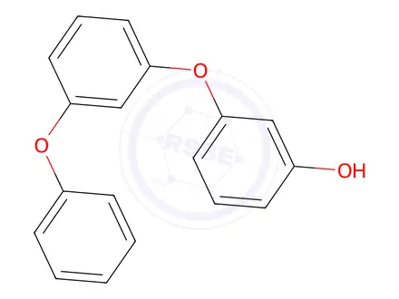 Chemical structure of 3-(3-Phenoxyphenoxy)phenol