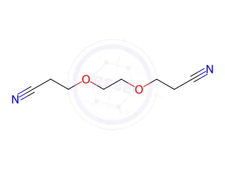 Chemical structure of Ethylene Glycol Bis(propionitrile) Ether