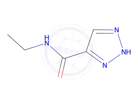 Chemical structure of N-ethyl-1H-1,2,3-triazole-4-carboxamide