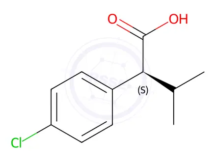 Chemical structure of Esfenvalerate (free acid) 10 μg/mL in Cyclohexane