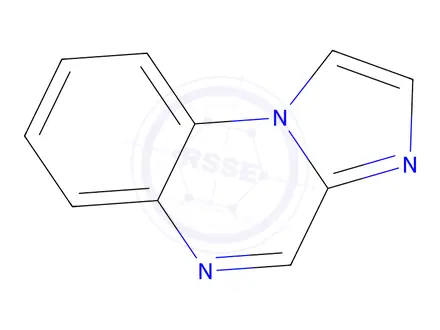 Chemical structure of Imidazo(1,2-a)quinoxaline