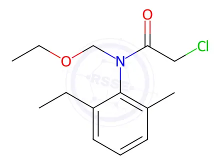 Chemical structure of Acetochlor