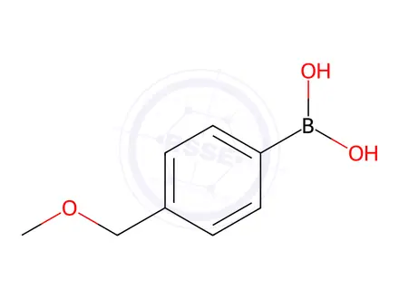 Chemical structure of (4-(Methoxymethyl)phenyl)boronic Acid
