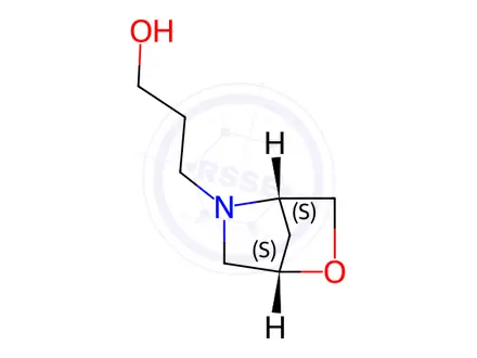 Chemical structure of 3-((1S,4S)-2-Oxa-5-azabicyclo[2.2.1]heptan-5-yl)propan-1-ol