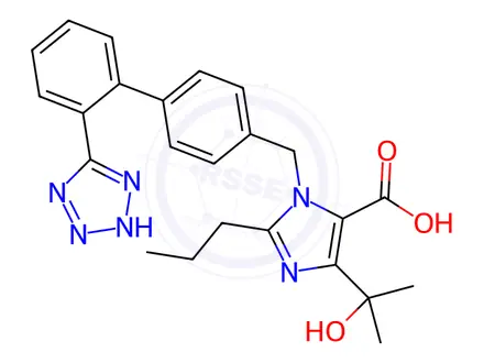 Chemical structure of Olmesartan Medoxomil EP Impurity A