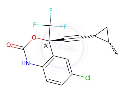 Chemical structure of Efavirenz Impurity 7(Efavirenz IP Impurity G)
