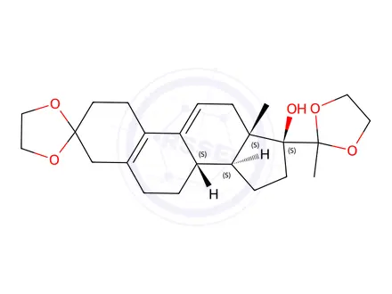 Chemical structure of Ulipristal Impurity 27