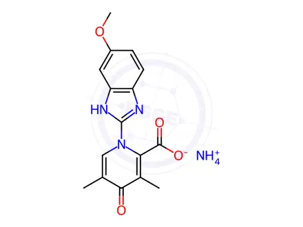 Chemical structure of Esomeprazole Impurity H431