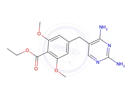 Chemical structure of Trimethoprim Impurity 46