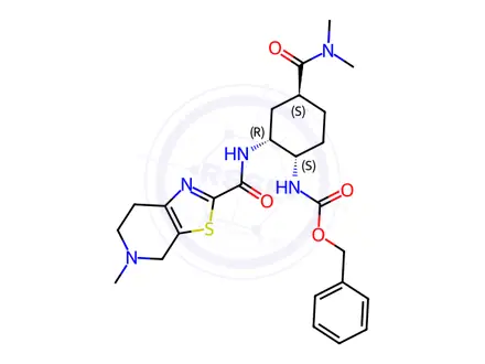 Chemical structure of Edoxaban Tosilate Impurity 100