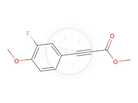 Chemical structure of Methyl 3-(3-fluoro-4-methoxyphenyl)propiolate