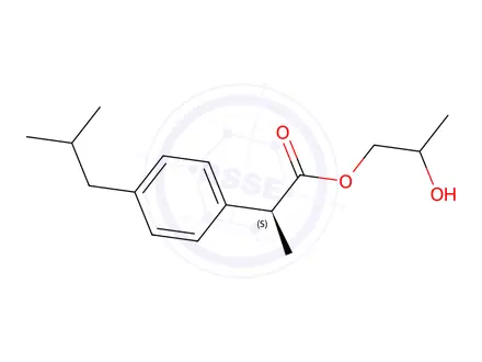 Chemical structure of Ibuprofen impurity 121