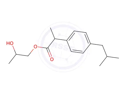 Chemical structure of Ibuprofen Impurity 190