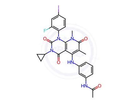Chemical structure of Trametinib Impurity 43