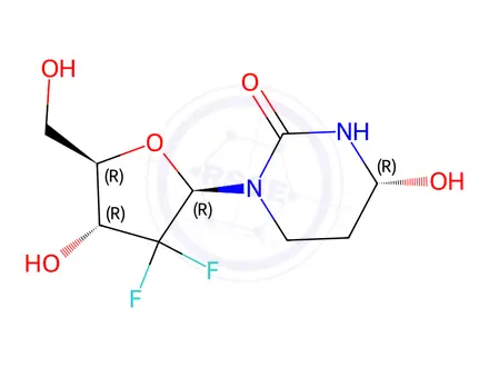 Chemical structure of Cedazuridine